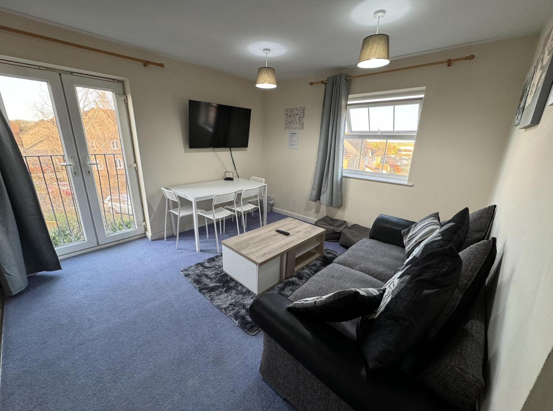 Ferienwohnung Modern Penthouse Wellingborough Exterior foto